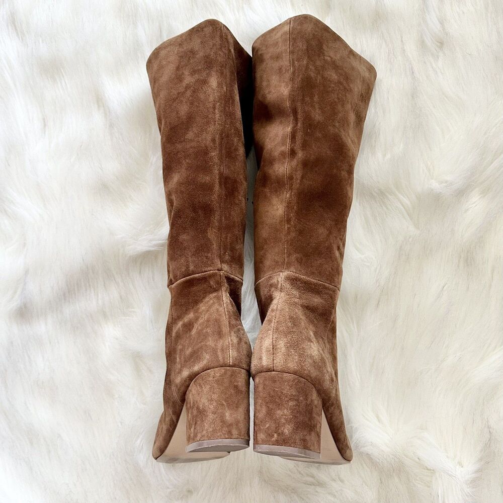 Steve Madden Forrest Women’s Brown Suede Pointed Toe Knee High Boots Size 8.5 - Picture 5 of 8